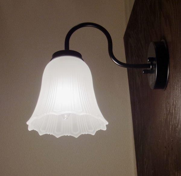 画像2: ブラケットライト　Bell　クリアフロスト (2)