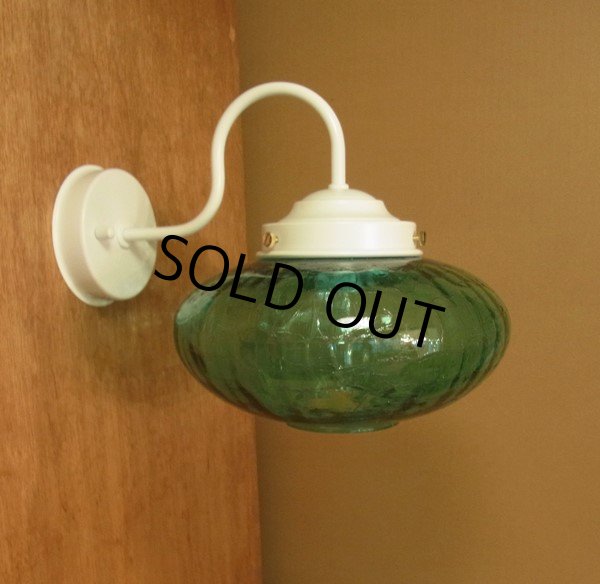 画像4: ミカン型ブラケットライト ヒビグリーン (4)