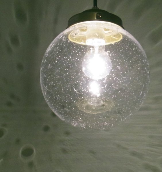 画像3: 丸型ペンダントライト200泡クリア (3)
