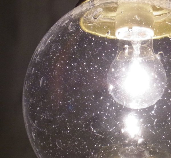 画像5: 丸型ペンダントライト200泡クリア (5)