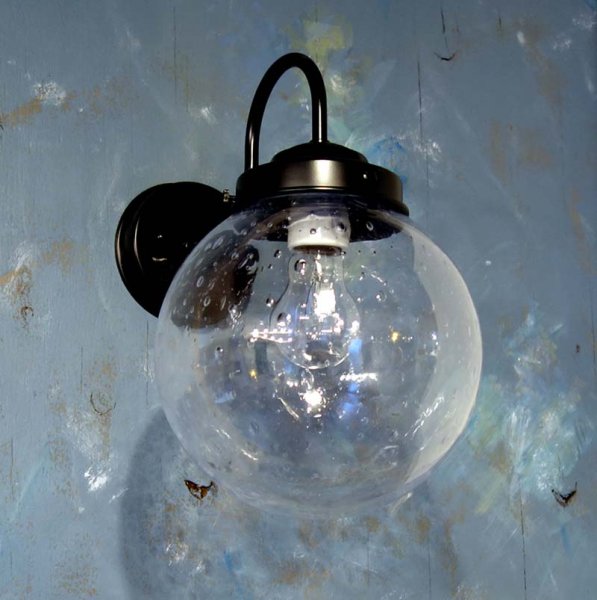 画像5: 丸型ブラケットライト200　泡クリア (5)