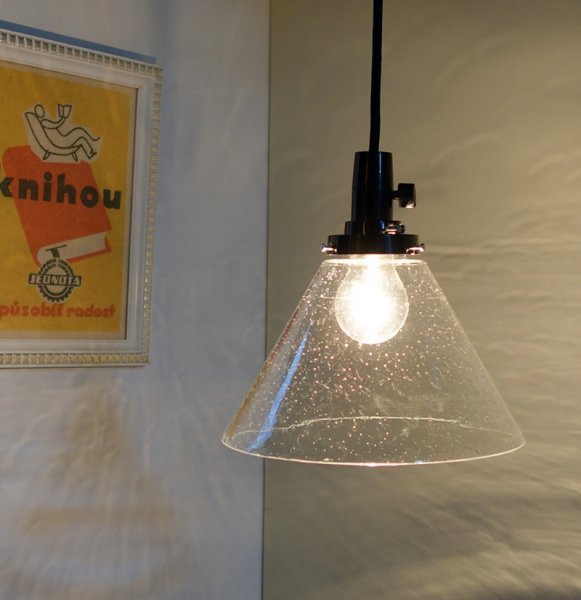 画像3: 1001円錐形ペンダントライト泡クリアK (3)