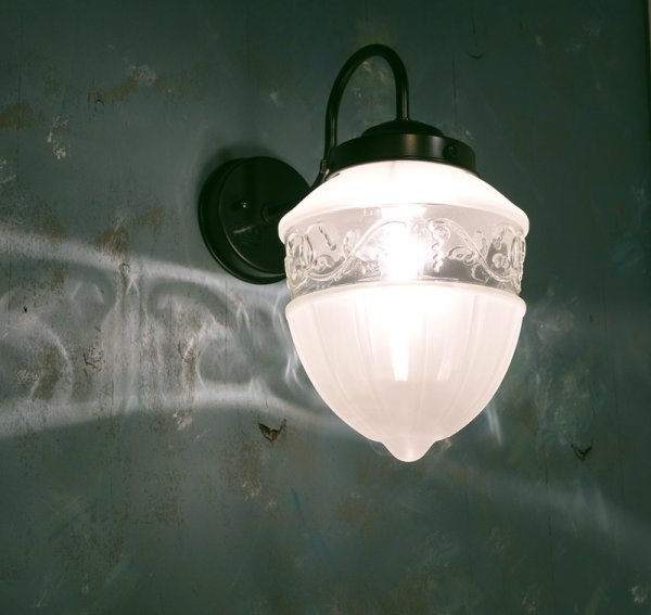 画像3: ブラケットライト　レトロ1005　クリアフロスト (3)