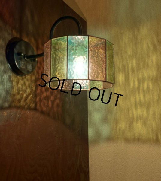 画像4: ステンドグラス アジサイ ブラケットライト (4)