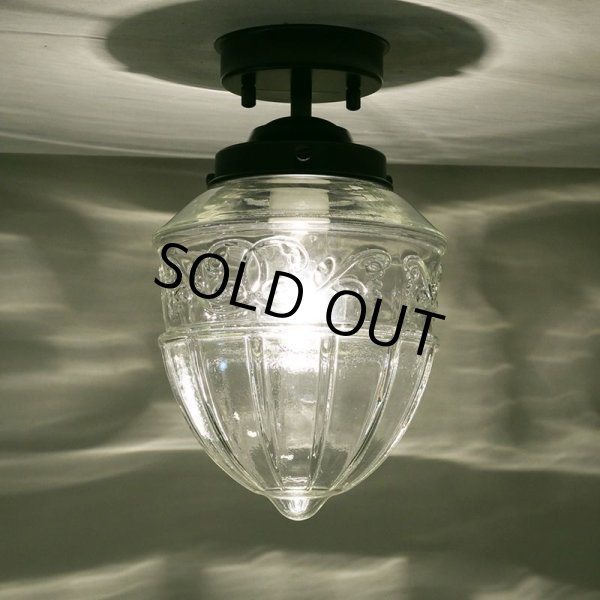 画像1: レトロ 1005 直付型ライト　クリア (1)