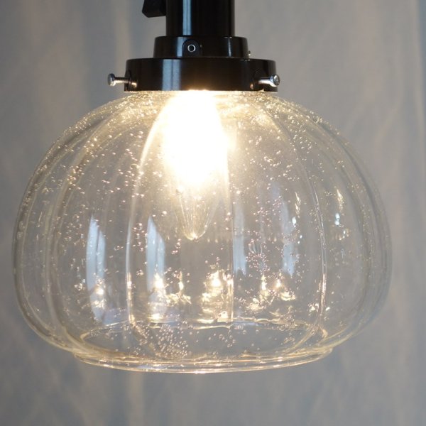 画像5: ブラケットライト かぼちゃ型 泡クリアK (5)