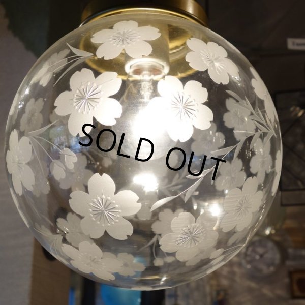 画像4: 限定品　桜切子ペンダントライト200 (4)