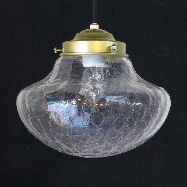 画像8: イチョウ型ペンダントライトヒビクリア (8)