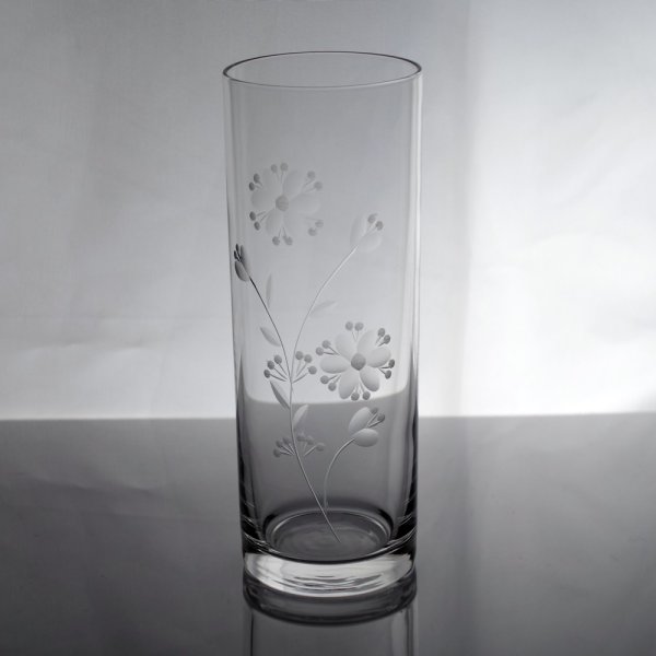 画像2: 切子カクテルグラス 丸花切子 (2)