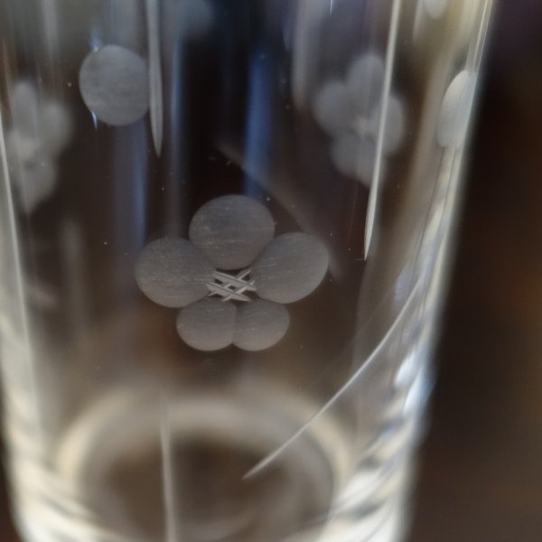 画像6: 切子カクテルグラス　梅切子 (6)