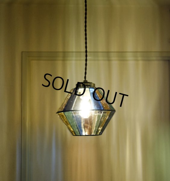 画像8: ステンドグラス　ペンダントライト　オーロラ (8)