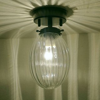 タマゴ型ガラスシェード ペンダントライト ブラケットライト