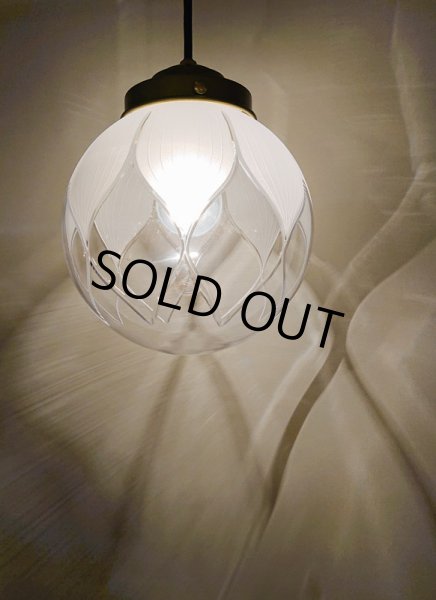 画像3: ハス切子ペンダントライト200 (3)