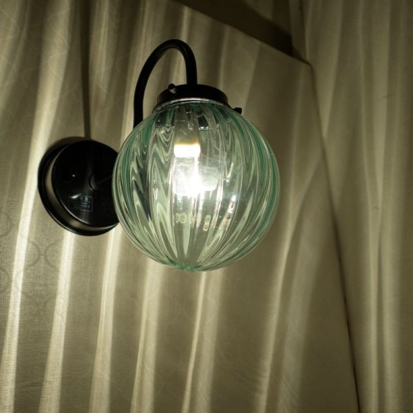 画像5: 丸型　ブラケットライト　138ｍｍ　グリーンモール (5)