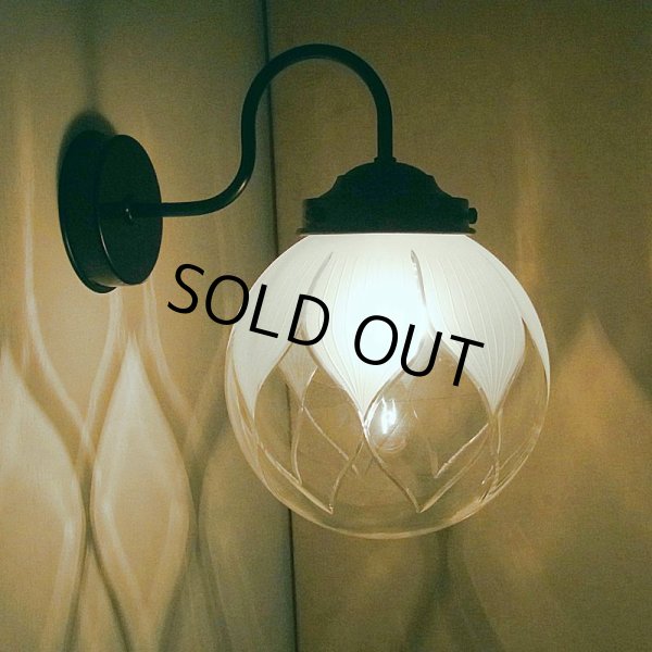 画像1: ハス切子200ブラケットライト (1)