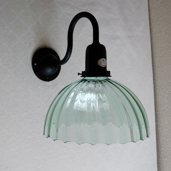 画像6: ブラケットライト　オワン型2001　グリーンモール (6)