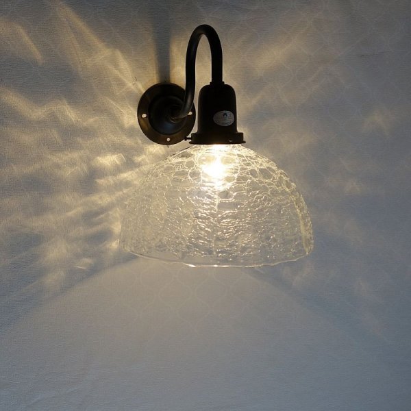 画像2: ブラケットライト オワン型2001 ヒビクリア (2)