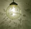画像3: 限定品　バラ切子ペンダントライト　グリーン泡200mm (3)
