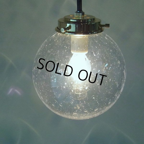 画像4: 丸型ペンダントライト138泡クリア (4)