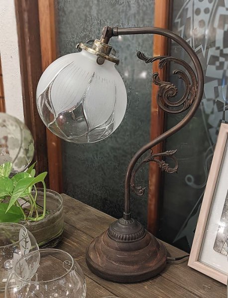 画像3: ハス切子 丸型138スタンドライトG クリア (3)