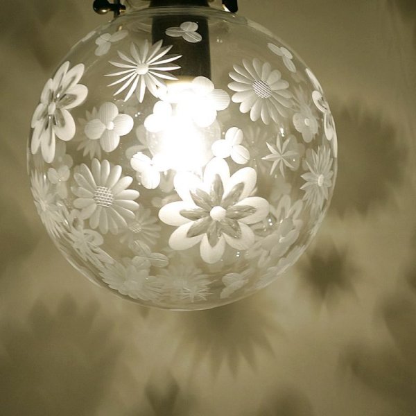 画像5: 限定品 全花切子 丸型138スタンドライトG クリア (5)