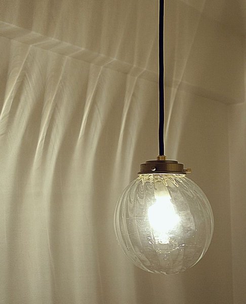画像5: 丸型ペンダントライト138クリアモール (5)