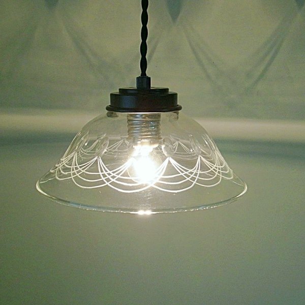 画像6: 半円切子ペンダントライト9906　 (6)