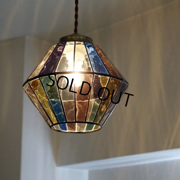 画像4: ステンドグラス　ペンダントライト　オーロラ (4)