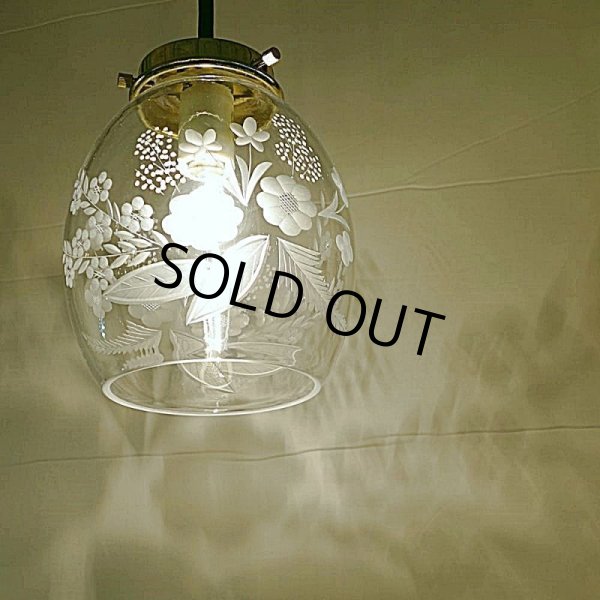画像4: 盛花切子ナツメ型ペンダントライト　クリア (4)