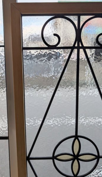 画像4: ステンドグラス パネル　Floral Diamond (4)