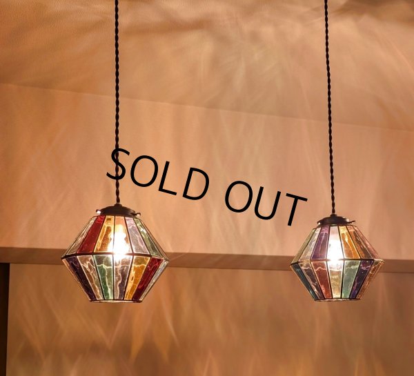 画像5: ステンドグラス　ペンダントライト　オーロラ (5)