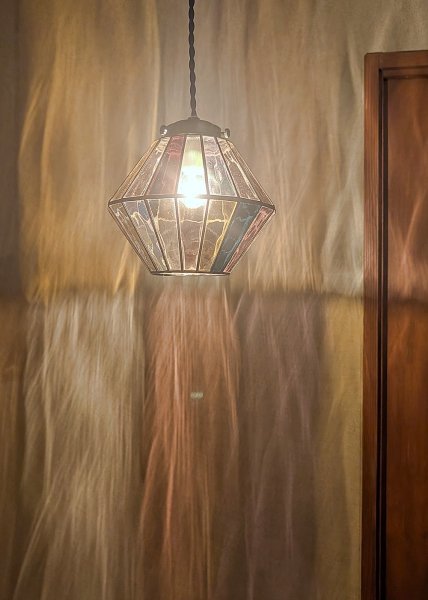 画像9: ステンドグラス　ペンダントライト　オーロラ (9)