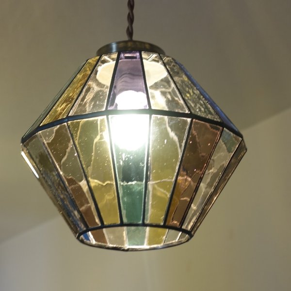 画像3: ステンドグラス　ペンダントライト　オーロラ (3)
