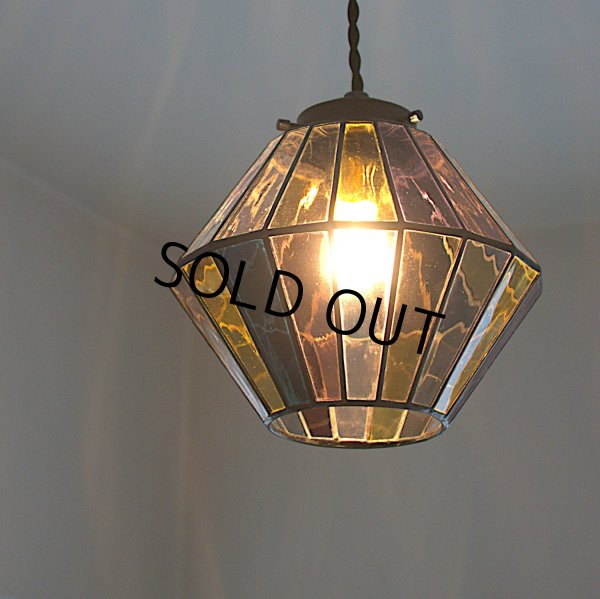 画像11: ステンドグラス　ペンダントライト　オーロラ (11)