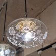 画像1: 限定品 バラ切子ミカン型ペンダントライト  (1)
