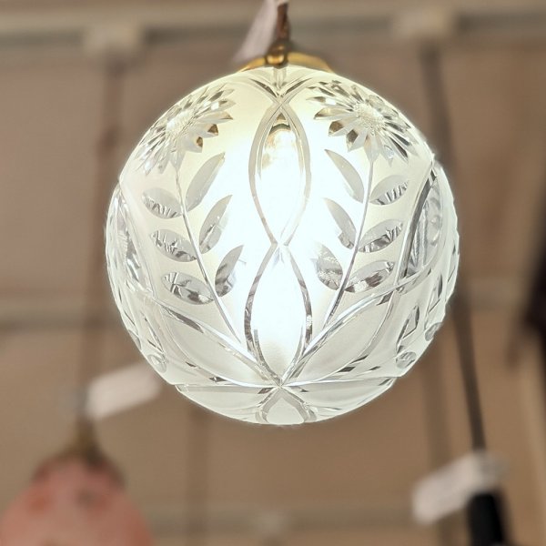 画像4: 限定品　ひまわり切子138ペンダントライトF (4)