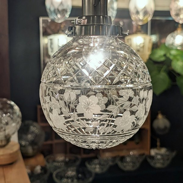 画像3: 限定品　上切子 桜138　ペンダントライト (3)