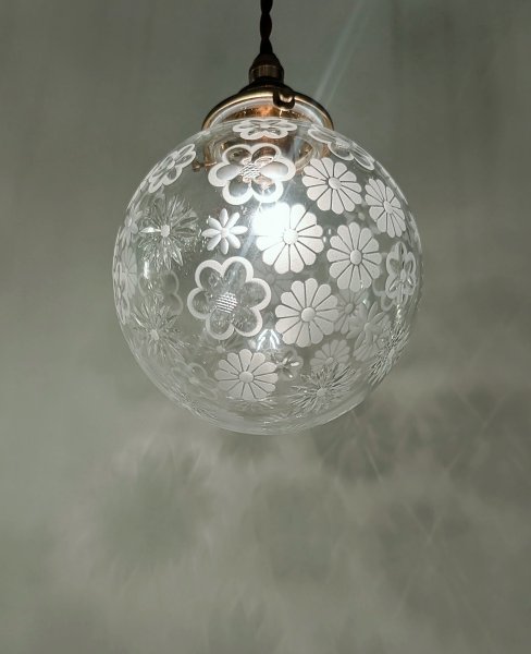 画像3: 限定品　new全花切子138ペンダントライト (3)