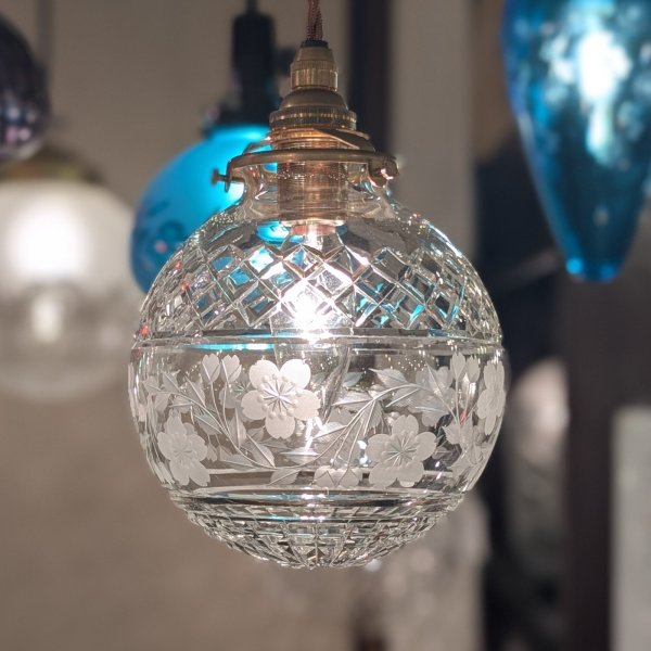 画像6: 限定品　上切子 桜138　ペンダントライト (6)