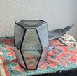 画像5: ステンドグラスランタンシェード  rock モノトーンA　ゴールゼロ用 (5)