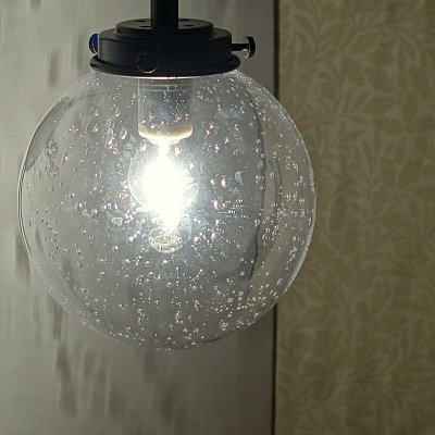 画像2: 丸型ブラケットライト138R 泡クリア