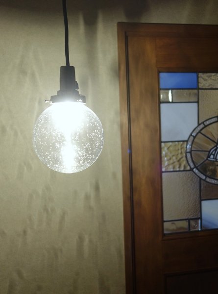 画像11: 丸型ペンダントライト138泡クリア (11)