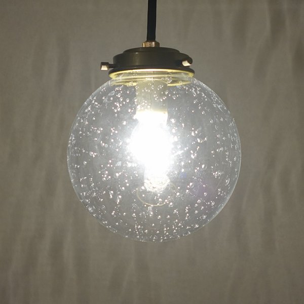 画像3: 丸型ペンダントライト138泡クリア (3)
