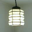 画像1: ステンドグラス ミニペンダントライト アコーディオン (1)