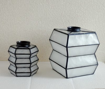 画像3: ステンドグラス ペンダントライト 校倉azekura