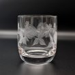 画像4: バラ切子 ロックグラス (4)