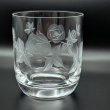画像5: バラ切子 ロックグラス (5)