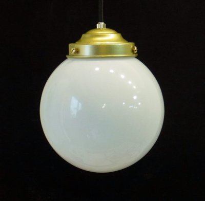 画像2: 丸型ペンダントライト　乳白200
