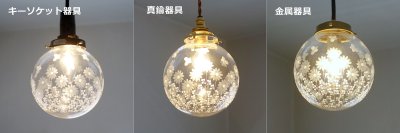 画像1: キャンドル切子A丸型138 グリーン